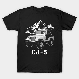 CJ-5 jeep car name T-Shirt